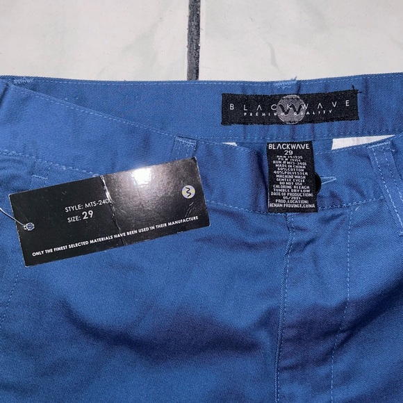 NWT!!! Blackwave; Blue Modern Fit Short - Picture 3 of 6